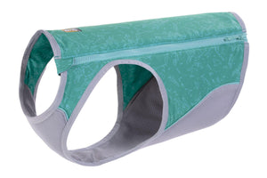 Ruffwear Swamp Cooler Zip Vest for Dogs, Aurora Teal