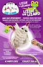Go Cat Cat Lures Jouet pour chat Lizzie la Lézardinee Go Cat Cat Lures
