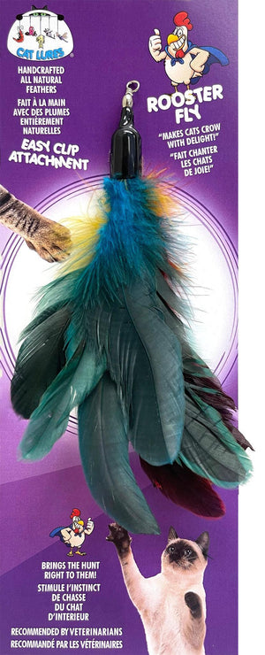 Go Cat Cat Lures Jouet pour chat Coq Volant Go Cat Cat Lures
