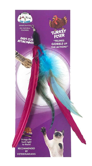 Go Cat Cat Lures Jouet pour chat Dindon Volant Go Cat Cat Lures