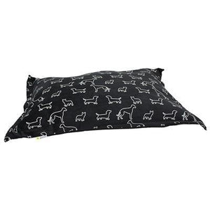 BeOneBreed Coussin Cloud orthopédique pour chiens, Noir