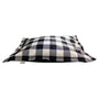 BeOneBreed Coussin Cloud orthopédique pour chiens, Carreaux noir