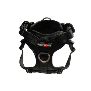 Boss Dog Tactical Dog Harness, Black