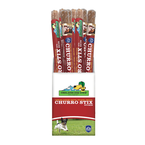 Himalayan Pet Supply Churro Stix friandises pour chien saveur bacon
