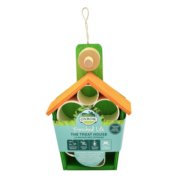 Oxbow Enriched Life The Treat House Chew Small Animal Toy
