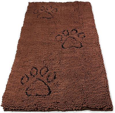 Dog Gone Smart Dirty Dog Doormat Runner Dog Mat, Brown