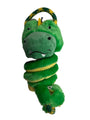 Charming Pet Springys Gator Dog Toy, Green