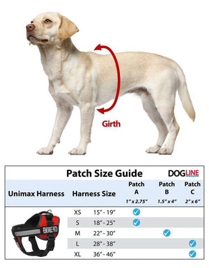 Dogline Unimax Multi-Purpose Dog Harness, Red
