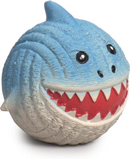 HuggleHounds Jouet chien balle Ruff-Tex Finn le Requin