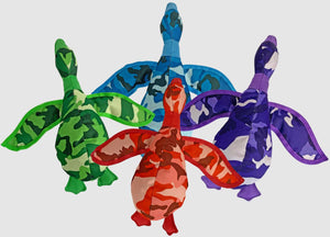 Multipet Camouflage Duck Dog Toy, Assorted Colors