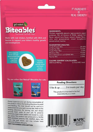 Get Naked Biteables Kitten Health Plus Seafood Medley Cat Treats