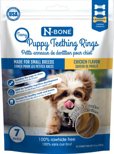 N-Bone Anneaux de dentition pour chiots Teeny au poulet