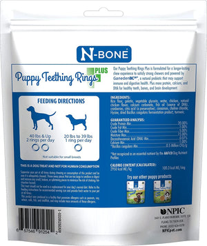 N-Bone Anneaux de dentition pour chiots Plus au poulet