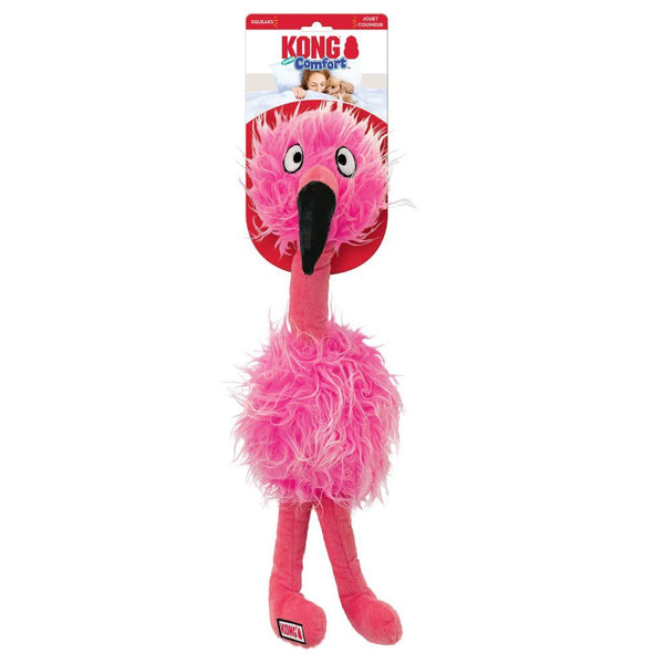 KONG Comfort Jumbo Birds Dog Toy, Assorted