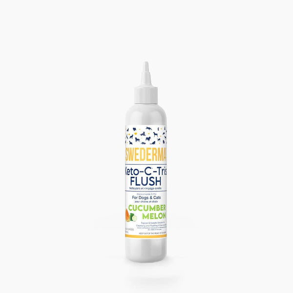 Swederma Keto-C Tris Flush Cucumber Melon Antiseptic for Dogs & Cats