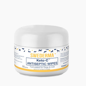 Swederma Keto-C Antiseptic Wipes for Dogs & Cats
