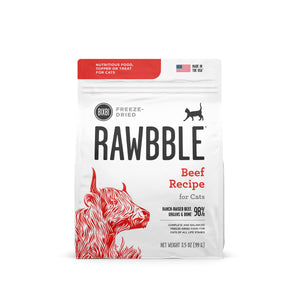 BIXBI Rawbble Beef Recipe Freeze-Dried Cat Food