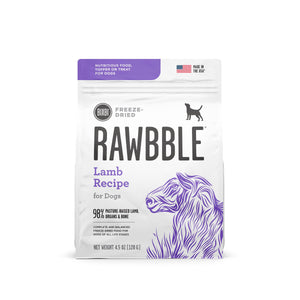 BIXBI Rawbble Lamb Recipe Freeze-Dried Dog Food