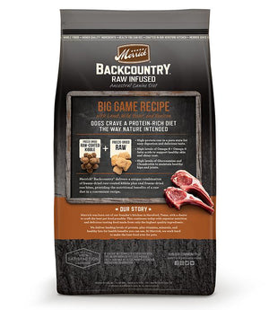 Merrick Backcountry Raw Infused Big Game Recipe Dry Dog Food
