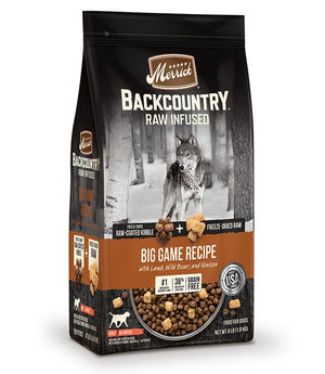 Merrick Backcountry Raw Infused Big Game Recipe Dry Dog Food