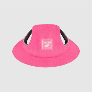 Canada Pooch Chill Seeker Dog Cooling Hat, Neon Pink