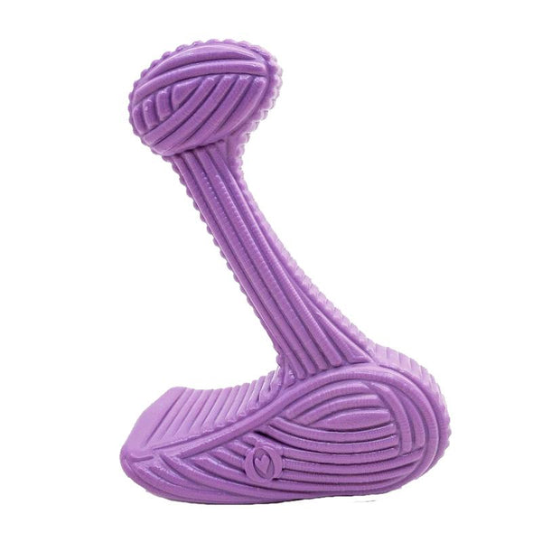 HuggleHounds Bobb Tuffut-Lon Bone Dog Toy