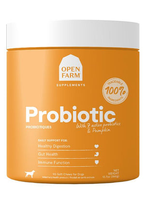 Open Farm Probiotic Chews Dog Supplement