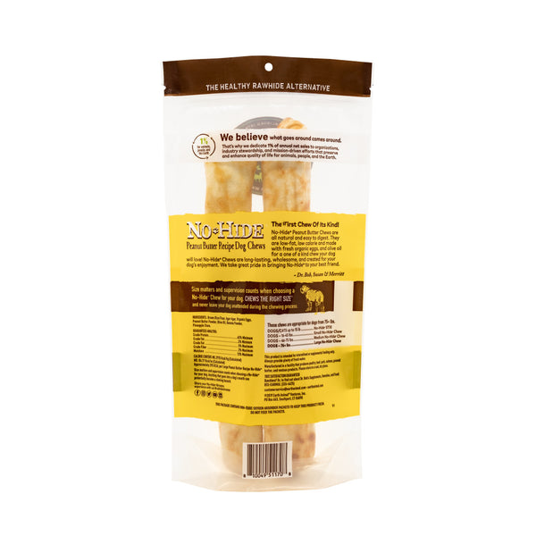 Earth Animal No-Hide Peanut Butter Chew Dog Treat