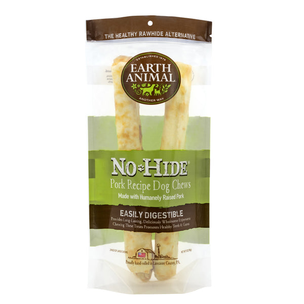 Earth Animal No-Hide Pork Chew Dog Treat