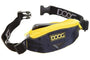 DOOG Ceinture Mini pour promenade de chiens, bleu marine/jaune