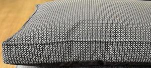 Bowsers Box Edge Bones Pet Bed, Dark Grey