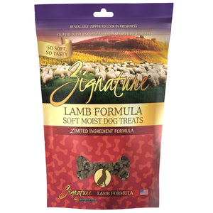 Zignature Lamb Formula Soft Moist Grain-Free Dog Treats