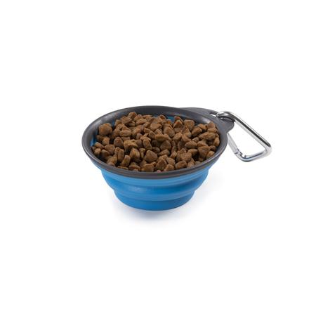 Dexas Collapsible Pet Travel Cup, Pro Blue