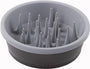 Dexas Dog Slow Feeder, Light Gray