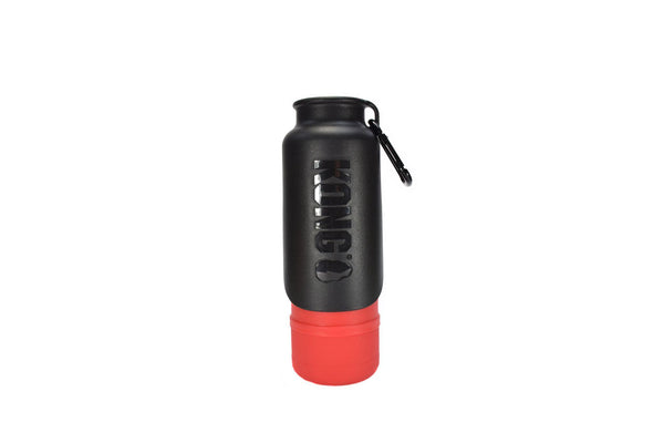 KONG H2O Stainless Steel Insulated Dog Water Bottle, Red