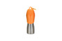 KONG H2O Stainless Steel Dog Water Bottle, Orange