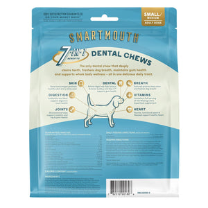 The Missing Link Smartmouth Dental Chews for Dogs, Small/Medium