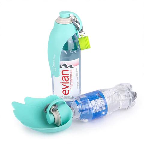 BRB Pets HydroSMART Flex Bol d'eau polyvalent pour animaux, vert Tiffany.