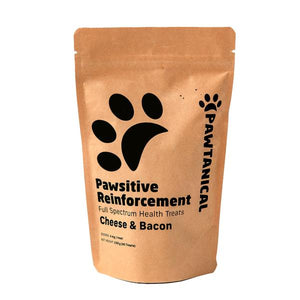 Pawtanical Pawsitive Reinforcement Friandises santé au fromage et bacon pour chien
