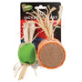 Jackson Galaxy Marinater Drum & Ball Cat Toy