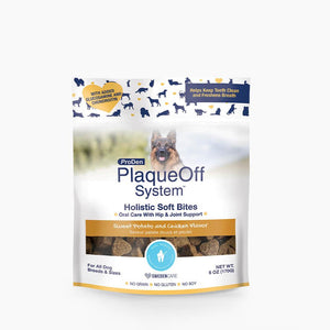 ProDen PlaqueOff System Holistic Soft Bites Sweet Potato & Chicken Dog Supplement