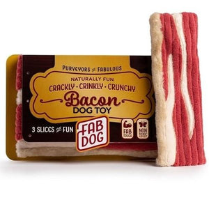 fabdog Bacon Dog Toy