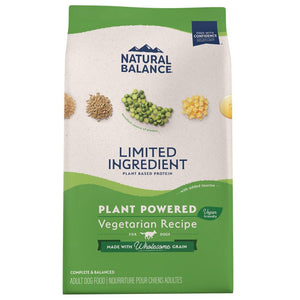 Natural Balance Croquettes Pour Chien Végétariennes à Ingrédients Limités