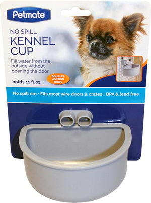 Petmate No Spill Kennel Cup for Pets