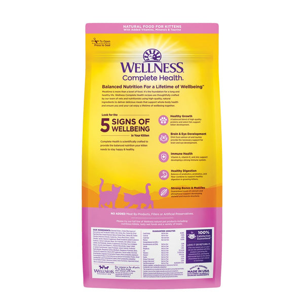 Wellness Complete Health Chaton Poulet & Farine de Poulet Croquettes pour chats