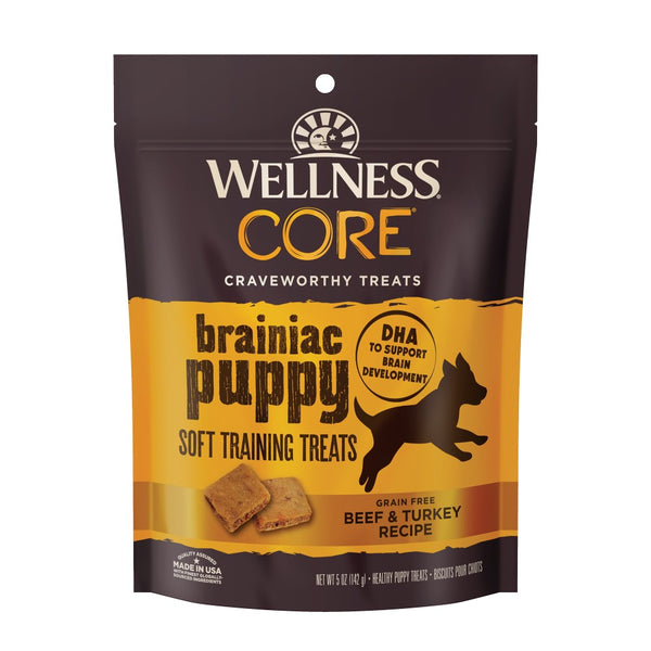 Wellness CORE Brainiac Puppy Beef & Turkey Soft Training Dog Treats