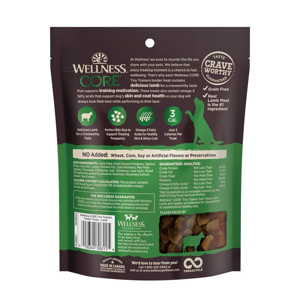 Wellness CORE Tiny Trainers Tender Treats Lamb & Apple Dog Treat