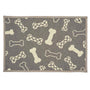 Loving Pets Bella Fashion Bones Feeding Mats for Dogs, Polka Dots