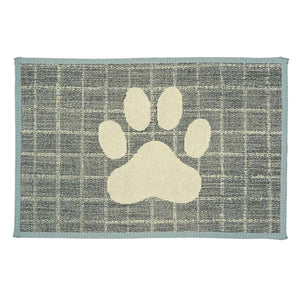 Loving Pets Bella Fashion Paw Feeding Mats for Dogs, Plaid