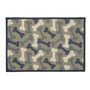 Loving Pets Bella Fashion Bones Feeding Mats for Dogs, Denim